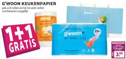 Coop G'WOON KEUKENPAPIER aanbieding