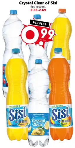 Coop Crystal Clear of Sisi aanbieding
