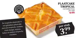 Coop PLAATCAKE TROPICAL aanbieding