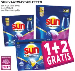 Coop SUN VAATWASTABLETTEN aanbieding