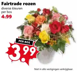 Coop Fairtrade rozen aanbieding