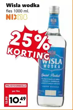 Coop Wisla wodka aanbieding
