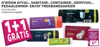 Coop G'WOON DIVERSE ZAKKEN aanbieding