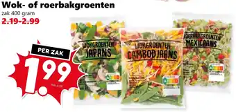 Coop Wok- of roerbakgroenten aanbieding