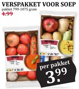 Coop VERSPAKKET VOOR SOEP aanbieding