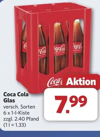Combi Coca Cola Glas aanbieding