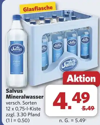 Combi Salvus Mineralwasser aanbieding