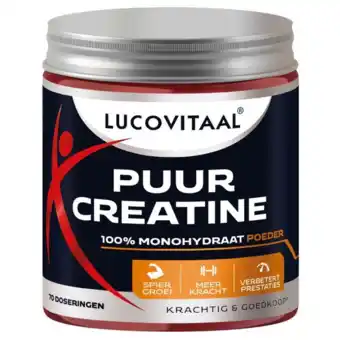 De Online Drogist Lucovitaal Creatine Monohydraat Poeder Puur aanbieding