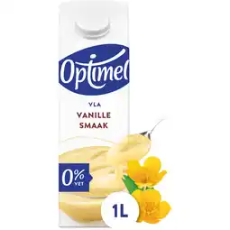 Jumbo Optimel Magere Vla Vanillesmaak 0% Vet 1L aanbieding