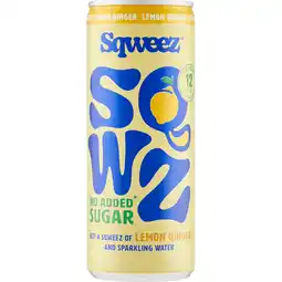 Jumbo Sqweez Lemon Ginger 250 ml aanbieding