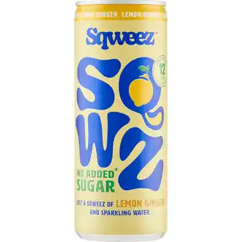 Jumbo Sqweez Lemon Ginger 250 ml aanbieding
