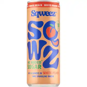 Jumbo Sqweez White Peach 250 ml aanbieding