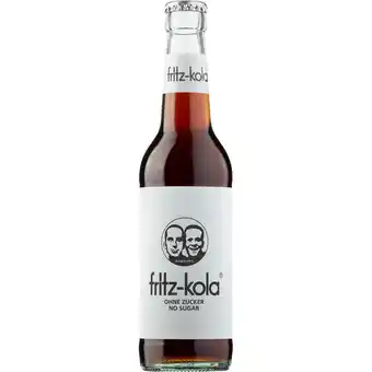 Jumbo Fritz-Kola - Cola - Zero Sugar - Flesje - 330 ml aanbieding