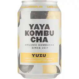 Jumbo Yaya Kombucha Yuzu 330ML aanbieding