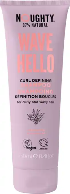 Bol.com Noughty Curl Defining Shampoo Wave Hello 250 ml aanbieding