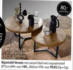 Pronto wonen Bijzettafel Veneta aanbieding