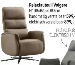 Pronto wonen Relaxfauteuil Volgere aanbieding