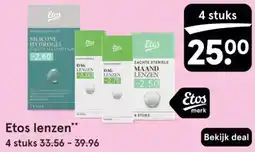 Etos Etos lenzen aanbieding