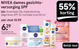 Etos NIVEA dames gezichtsverzorging SPF aanbieding