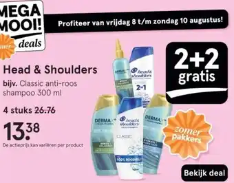 Etos Head & Shoulders aanbieding