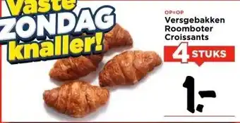 Vomar Voordeelmarkt Versgebakken Roomboter Croissants aanbieding