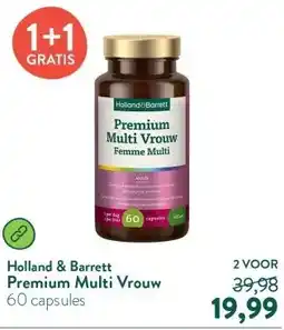 Holland & Barrett Premium Multi Vrouw aanbieding