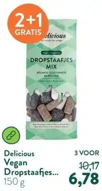 Holland & Barrett Vegan Dropstaafjes Mix aanbieding