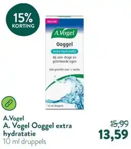 Holland & Barrett A. Vogel Ooggel extra hydratatie aanbieding