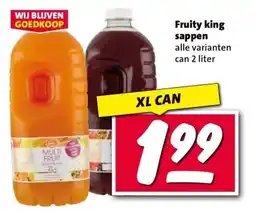Nettorama Fruity king sappen aanbieding