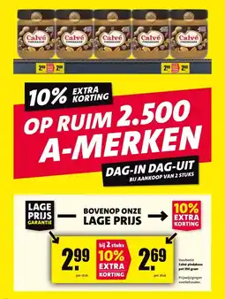 Nettorama Calvé pindakaas pot 350 gram aanbieding