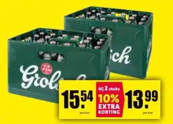 Nettorama Grolsch bier aanbieding