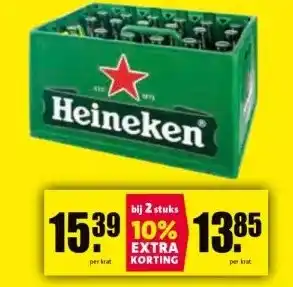 Nettorama Heineken bier aanbieding