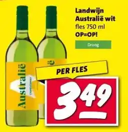 Nettorama Landwijn Australië wit aanbieding