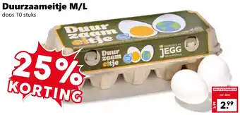 Coop Duurzaameitje M/L aanbieding