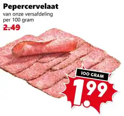 Coop Pepercervelaat aanbieding