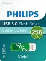 Bol.com Philips FM25FD00B USB Stick - 256GB - 3.0 USB Type-A 3.2 - Vivid Edition - Spring Green aanbieding