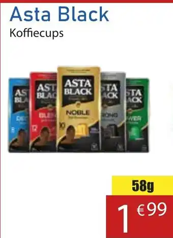 Tanger Markt Asta Black Koffiecups aanbieding