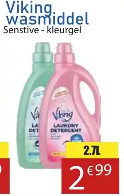 Tanger Markt Viking. wasmiddel Senstive kleurgel aanbieding
