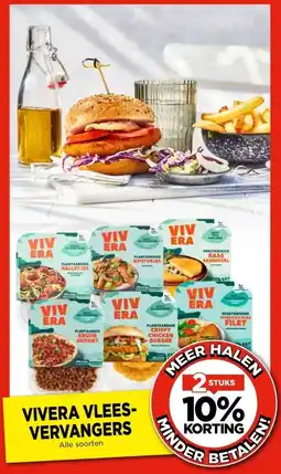 Vomar Voordeelmarkt VIVERA VLEES- VERVANGERS aanbieding
