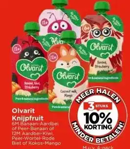 Vomar Voordeelmarkt Olvarit Knijpfruit aanbieding