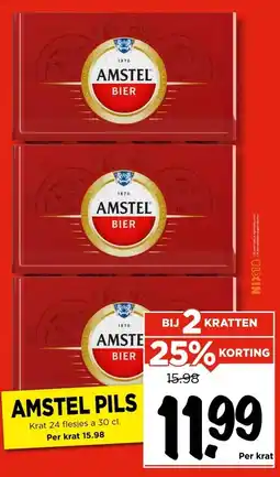Vomar Voordeelmarkt AMSTEL PILS aanbieding