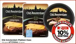 Vomar Voordeelmarkt Old Amsterdam Plakken Kaas of Crème aanbieding