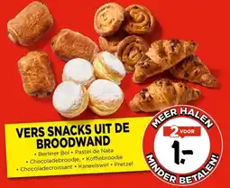 Vomar Voordeelmarkt VERS SNACKS UIT DE BROODWAND aanbieding