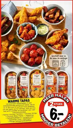 Vomar Voordeelmarkt WARME TAPAS aanbieding