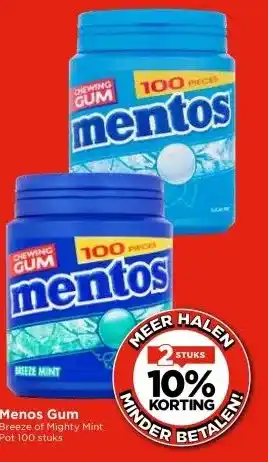 Vomar Voordeelmarkt Menos Gum aanbieding