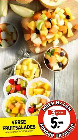Vomar Voordeelmarkt VERSE FRUITSALADES aanbieding