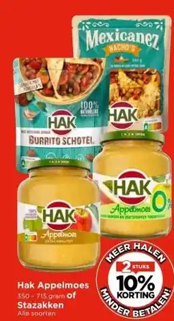 Vomar Voordeelmarkt Hak Appelmoes of Stazakken aanbieding