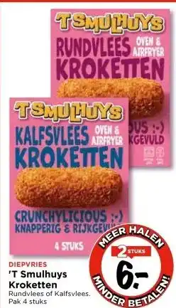 Vomar Voordeelmarkt 'T Smulhuys Kroketten aanbieding