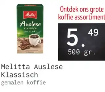 Naanhof Melitta Auslese Klassisch aanbieding