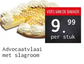 Naanhof Advocaatvlaai met slagroom aanbieding